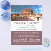 Castel Sant'Angelo, Rom, Italien, Reiseagentur Flyer (Einzeln)