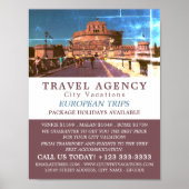 Castel Sant'Angelo, Rom, Italien, Reiseagentur Poster (Vorne)