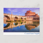 Castel Sant'Angelo, Rom Postkarte (Vorderseite)