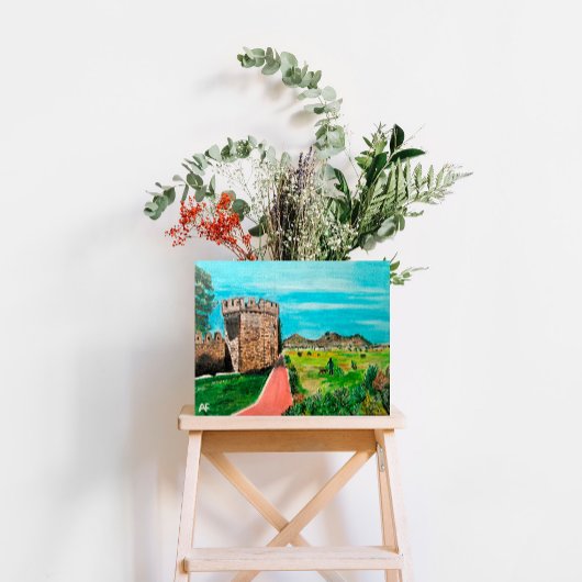 Castell de Benisanó Malerei von Alfred Fox Leinwanddruck