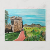Castell de Benisanó Malerei von Alfred Fox Postkarte (Vorderseite)