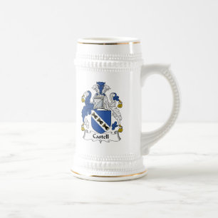Castell-Familienwappen Bierglas