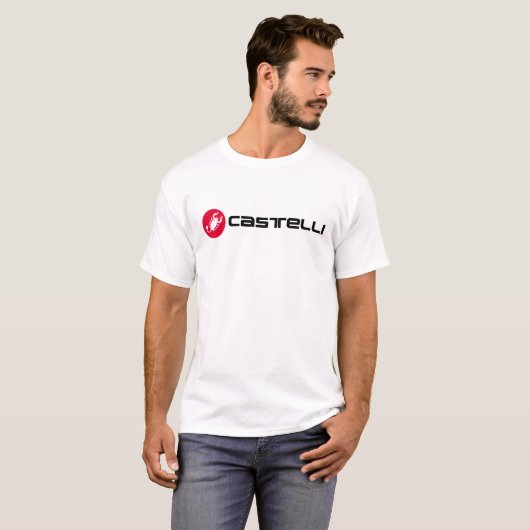 Castelli Cycling Logo T - Shirt (Vorne ganz)