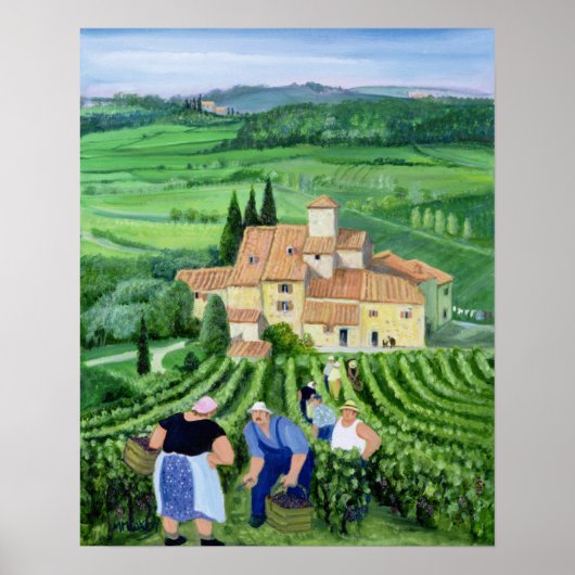 Castellina-in-Chianti Poster (Vorne)