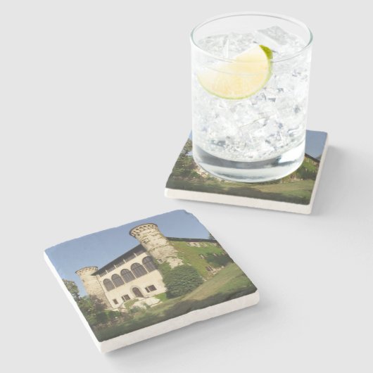 Castello 6, Toskana Steinuntersetzer (Seitenansicht)