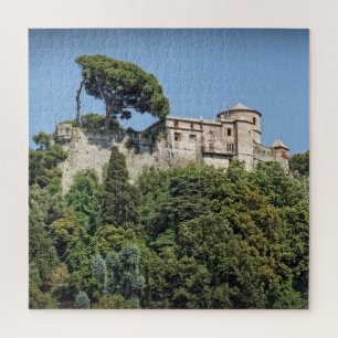 Castello Brown - Portofino, Italien - 20x20 -676 S Puzzle