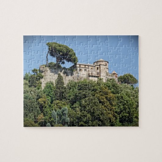 Castello Brown - Portofino, Italien - 8x10 - 110 S Puzzle (Horizontal)