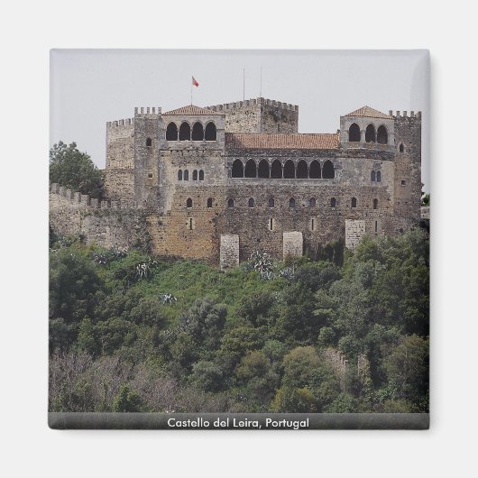 Castello del Leira, Portugal Magnet (Vorne)
