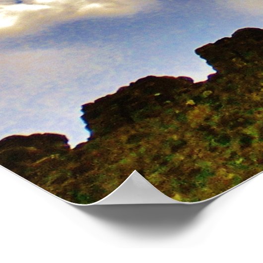 Castello di Malgrate Rapunzel Tower, Poster Print (Ecke)