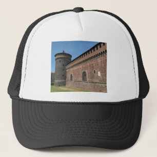 Castello Sforzesco (Sforza Schloss) in Mailand, Truckerkappe