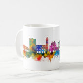Castellón de la Plana Spanien Skyline Kaffeetasse (Vorderseite Links)