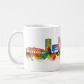Castellón de la Plana Spanien Skyline Kaffeetasse (Links)