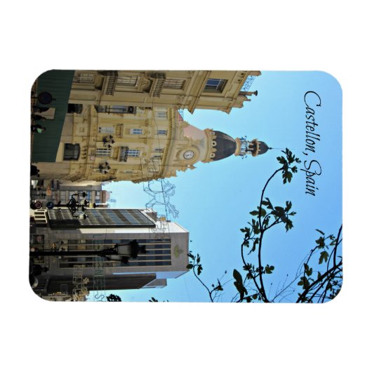 Castellon, Spanien Magnet (Horizontal)