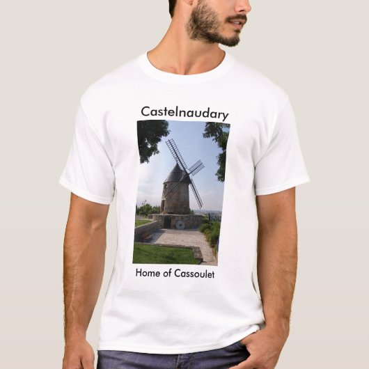 Castelnaudary, Zuhause von Cassoulet T-Shirt (Vorderseite)