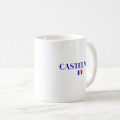 CASTELNOU Frankreich Kaffeetasse (VorderseiteRechts)