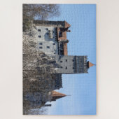 Castelo de Bran na Romênia.  Puzzle (Vertikal)
