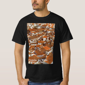 Castelo de Vide Dächer. Alentejo, Portugal T-Shirt