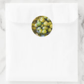 Castelvetrano Runder Aufkleber (Tasche)