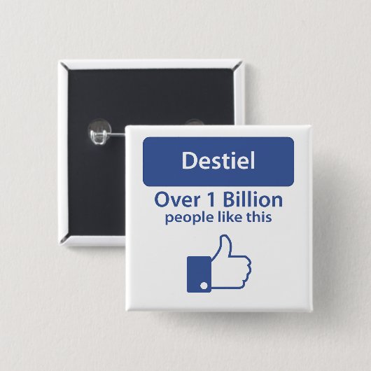 Castiel Button (Vorne & Hinten)