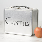 Castiel mit Feder Metall Lunch Box (Beispiel)