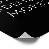 Castigat ridendo mores poster (Ecke)
