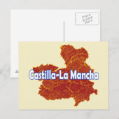 Castilla-La Mancha Postkarte (Vorne/Hinten)