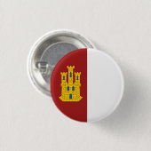 Castilla La Mancha - Spanien Button (Vorne & Hinten)