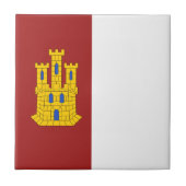 Castilla La Mancha - Spanien Fliese (Vorderseite)