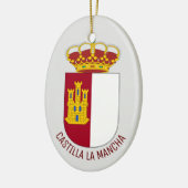 Castilla La Mancha - Spanien Keramik Ornament (Links)