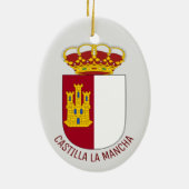 Castilla La Mancha - Spanien Keramik Ornament (Hinten)