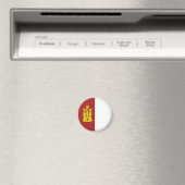 Castilla La Mancha - Spanien Magnet (In Situ (Geschirrspüler))
