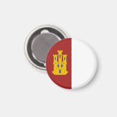 Castilla La Mancha - Spanien Magnet (Vorderseite/Rückseite)