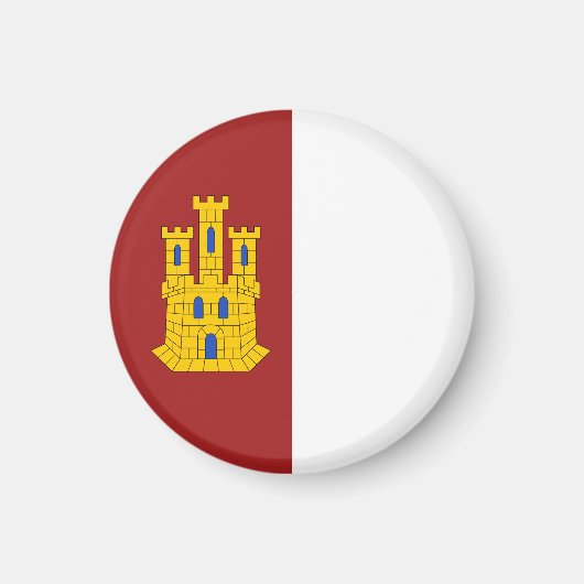Castilla La Mancha - Spanien Magnet (Vorne)
