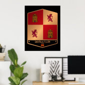 Castilla y León Poster (Heimbüro)