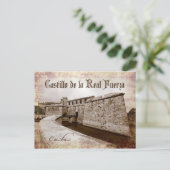 Castillo de la Real Fuerza, Havanna, Kuba Postkarte (Stehend Vorderseite)