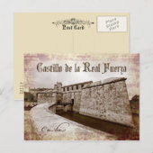 Castillo de la Real Fuerza, Havanna, Kuba Postkarte (Vorne/Hinten)