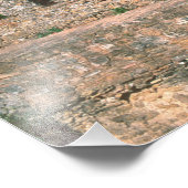 Castillo de Las Aguzaderas ist ein Schloss mit Fotodruck (Ecke)