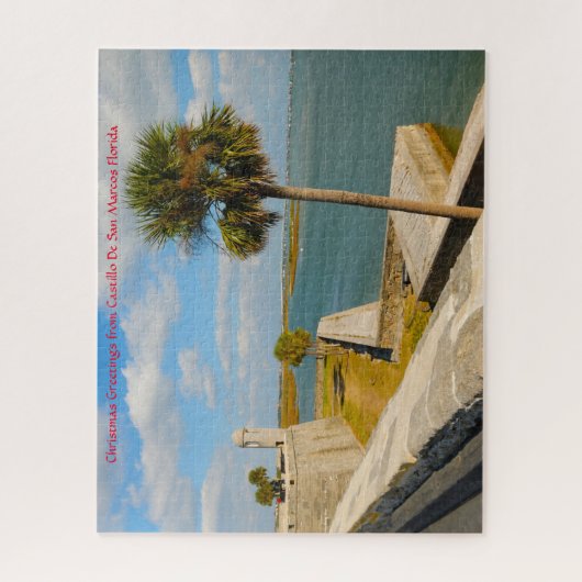 Castillo De San Marcos Florida Jigsaw Puzzle (Vertikal)