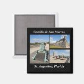 Castillo de San Marcos Magnet (Vorderseite/Rückseite)
