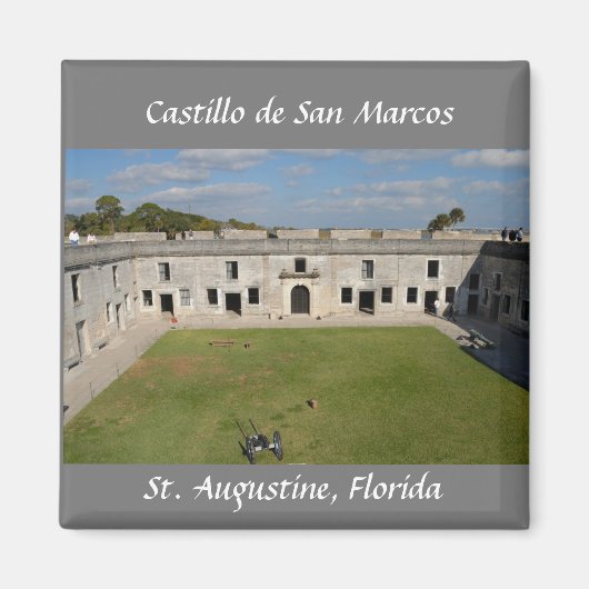 Castillo de San Marcos Magnet (Vorne)
