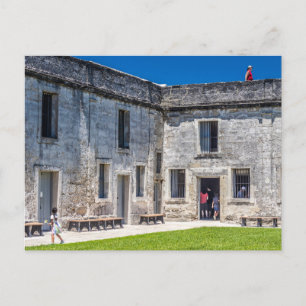 Castillo de San Marcos National Monument, FL Postkarte