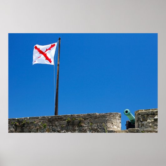 Castillo de San Marcos, Nationaldenkmal, Florida Poster (Vorne)