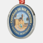 Castillo de San Marcos (NM) Ornament Aus Metall (Links)