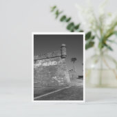Castillo De San Marcos Postkarte (Stehend Vorderseite)