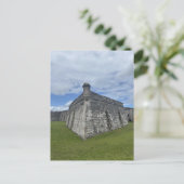Castillo de San Marcos Postkarte (Stehend Vorderseite)