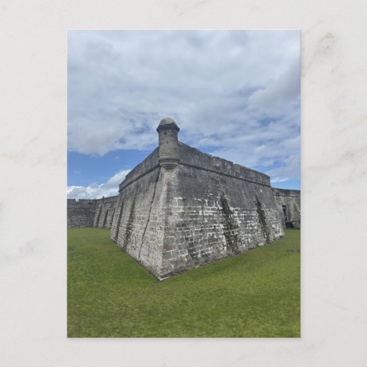 Castillo de San Marcos Postkarte (Vorderseite)