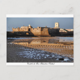 Castillo de San Sebastián (Cádiz) Postkarte