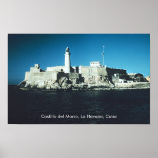 Castillo del Morro, La Havana Kuba Poster