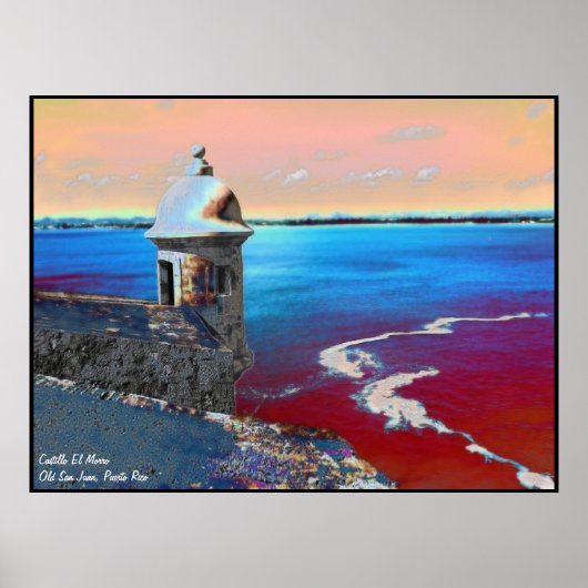 Castillo El Morro -1 Poster (Vorne)