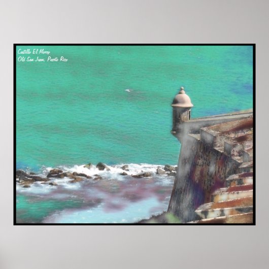 Castillo El Morro -2 Poster (Vorne)